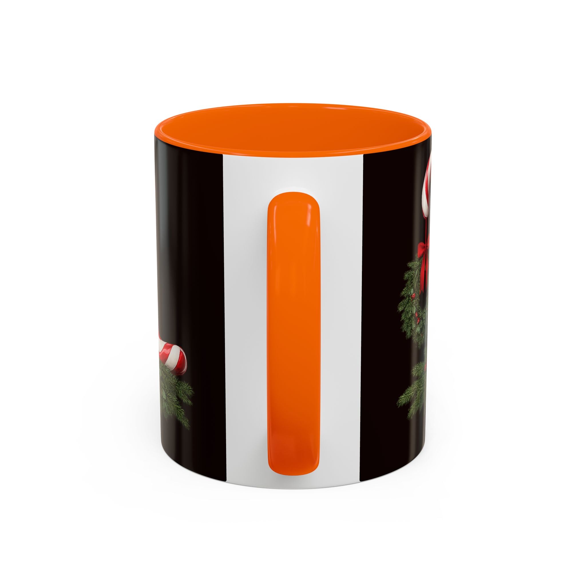 NOEL Candy Cane Christmas Mug – Festive Holiday Coffee Cup  (11, 15oz)