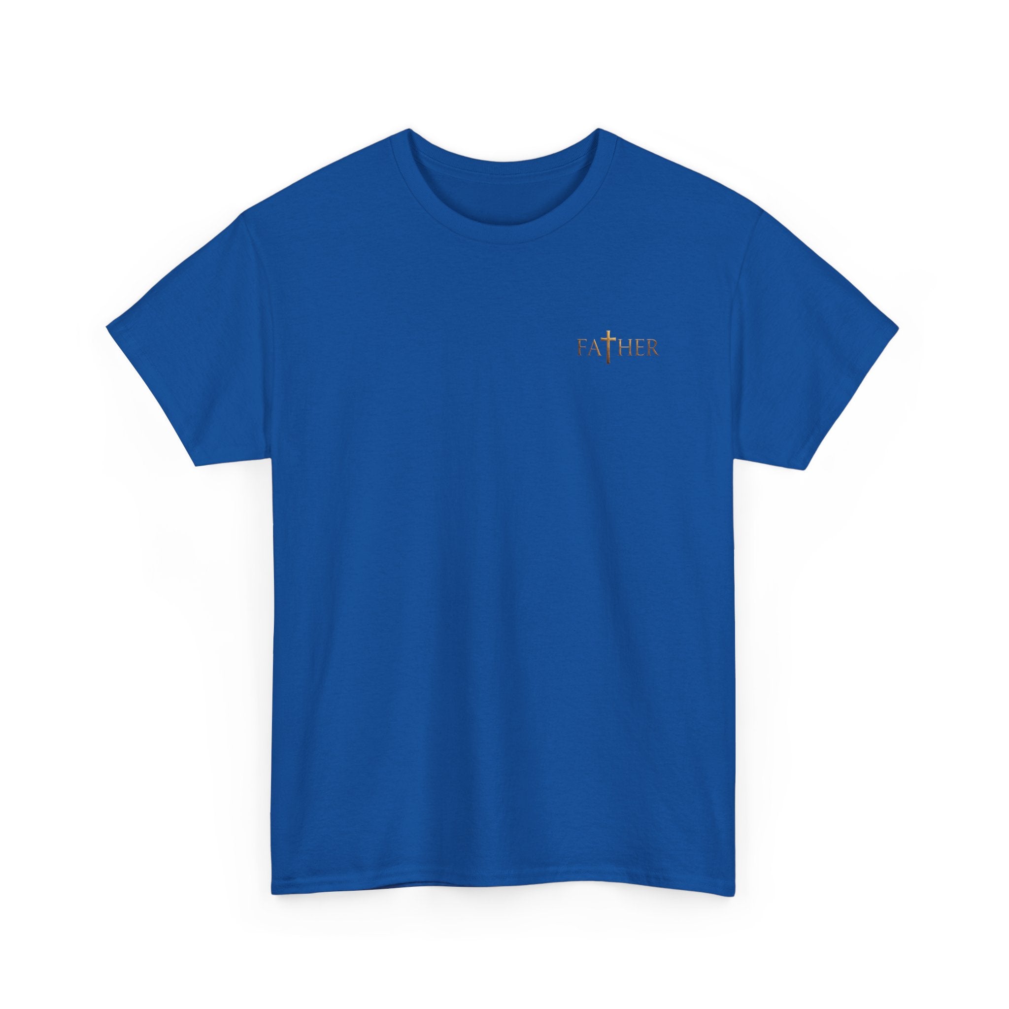 Faithfully Answering The Heavenly Eternal Reward Christian Father T-Shirt Unisex Heavy Cotton Tee