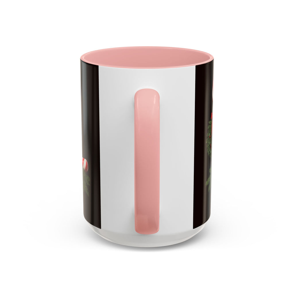 NOEL Candy Cane Christmas Mug – Festive Holiday Coffee Cup  (11, 15oz)