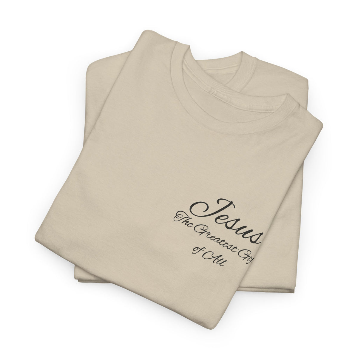 A Savior Is Born Nativity Christmas Heavy Cotton Tee