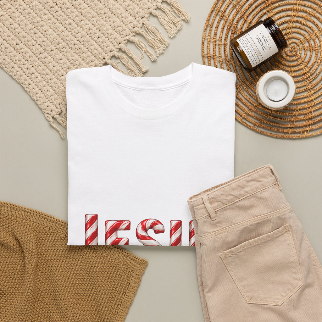 Jesus – The Reason for the Season Christmas T-Shirt | Christian Holiday Unisex Heavy Cotton Tee