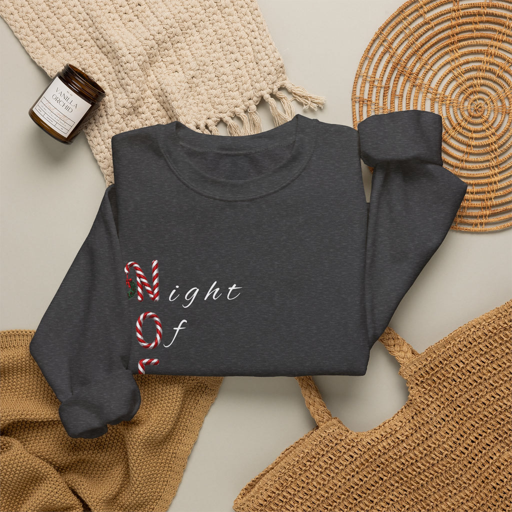 Night of Everlasting Love Christmas Crewneck Sweatshirt
