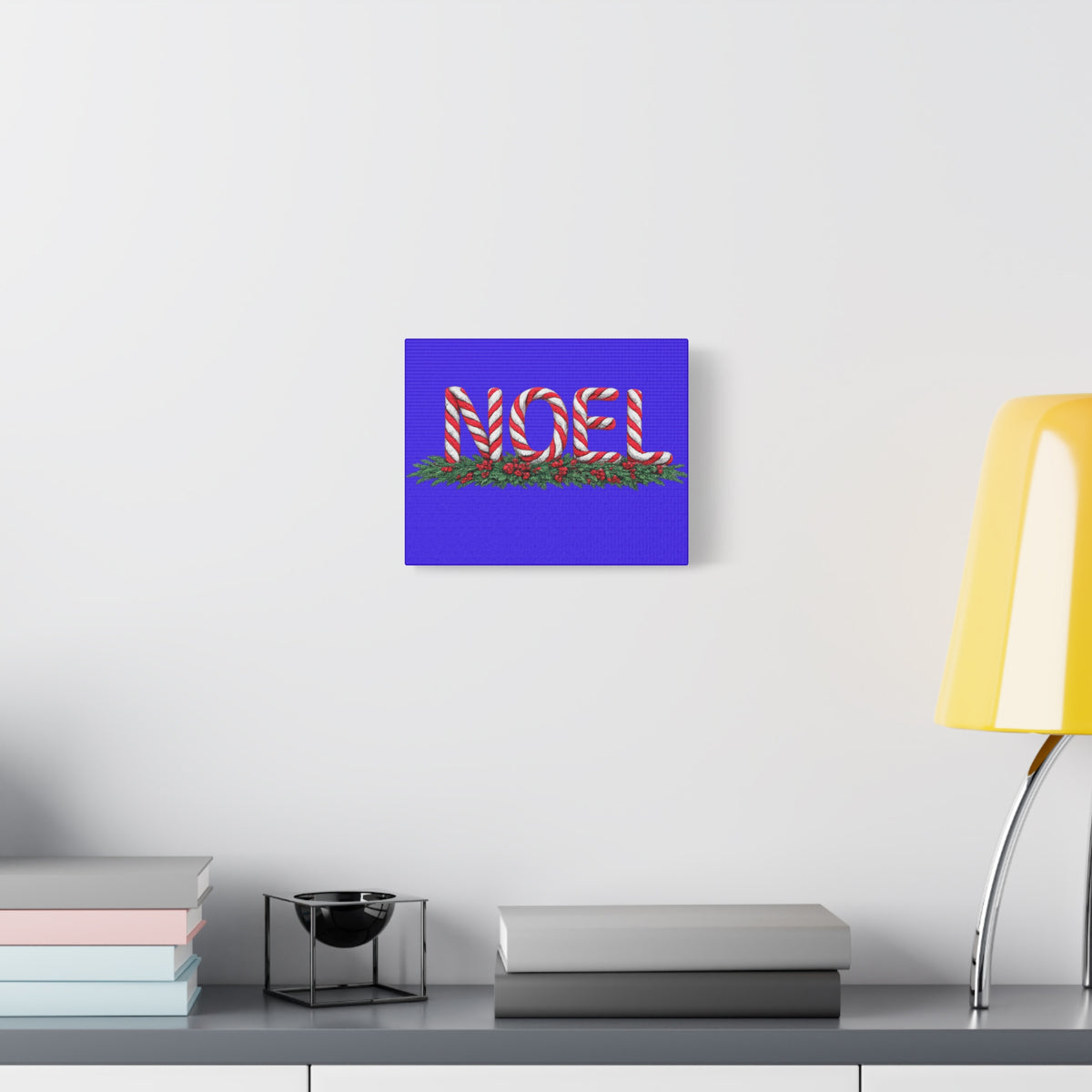 NOEL Christmas Canvas Wall Art Matte Canvas, Stretched, 1.25"