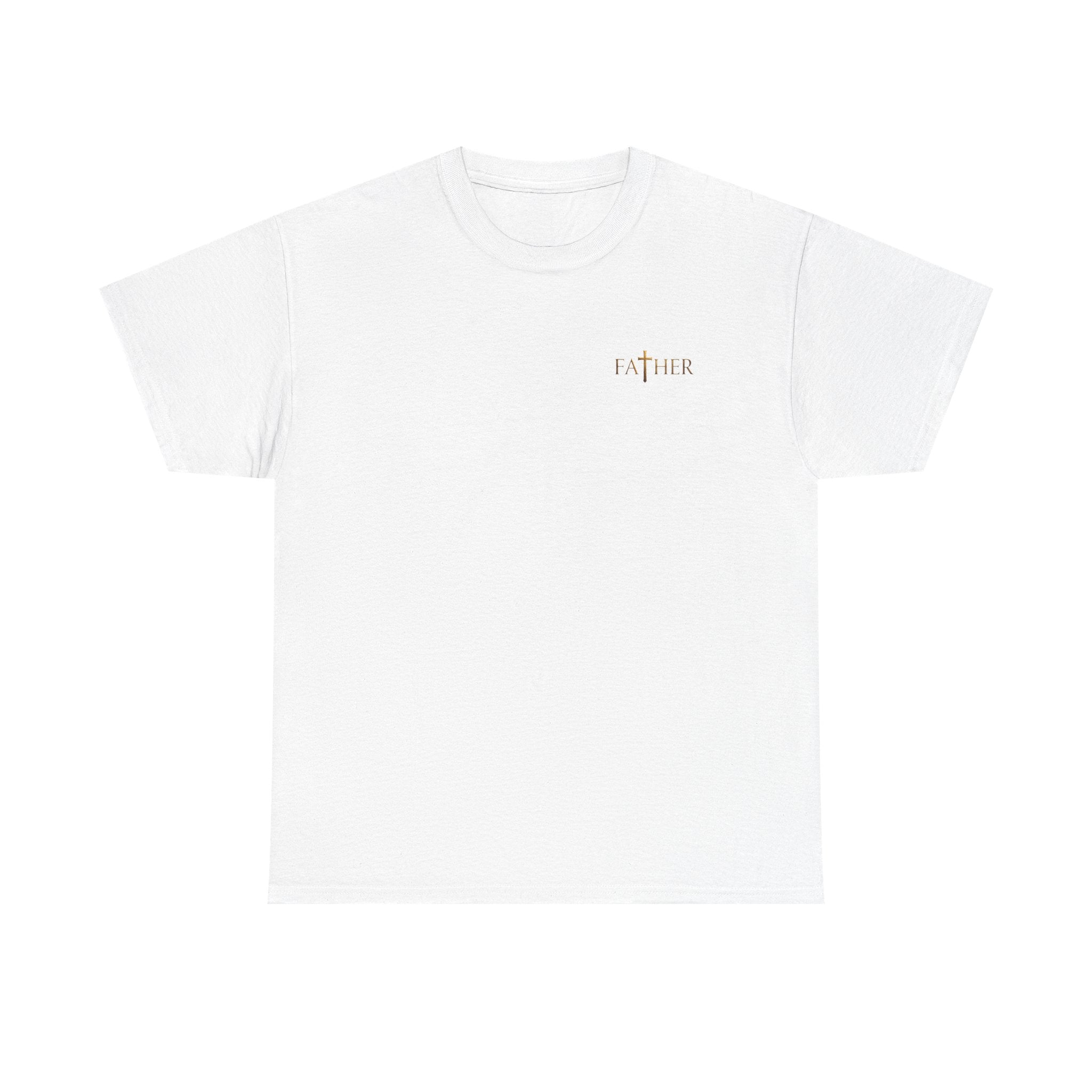 Faithfully Answering The Heavenly Eternal Reward Christian Father T-Shirt Unisex Heavy Cotton Tee