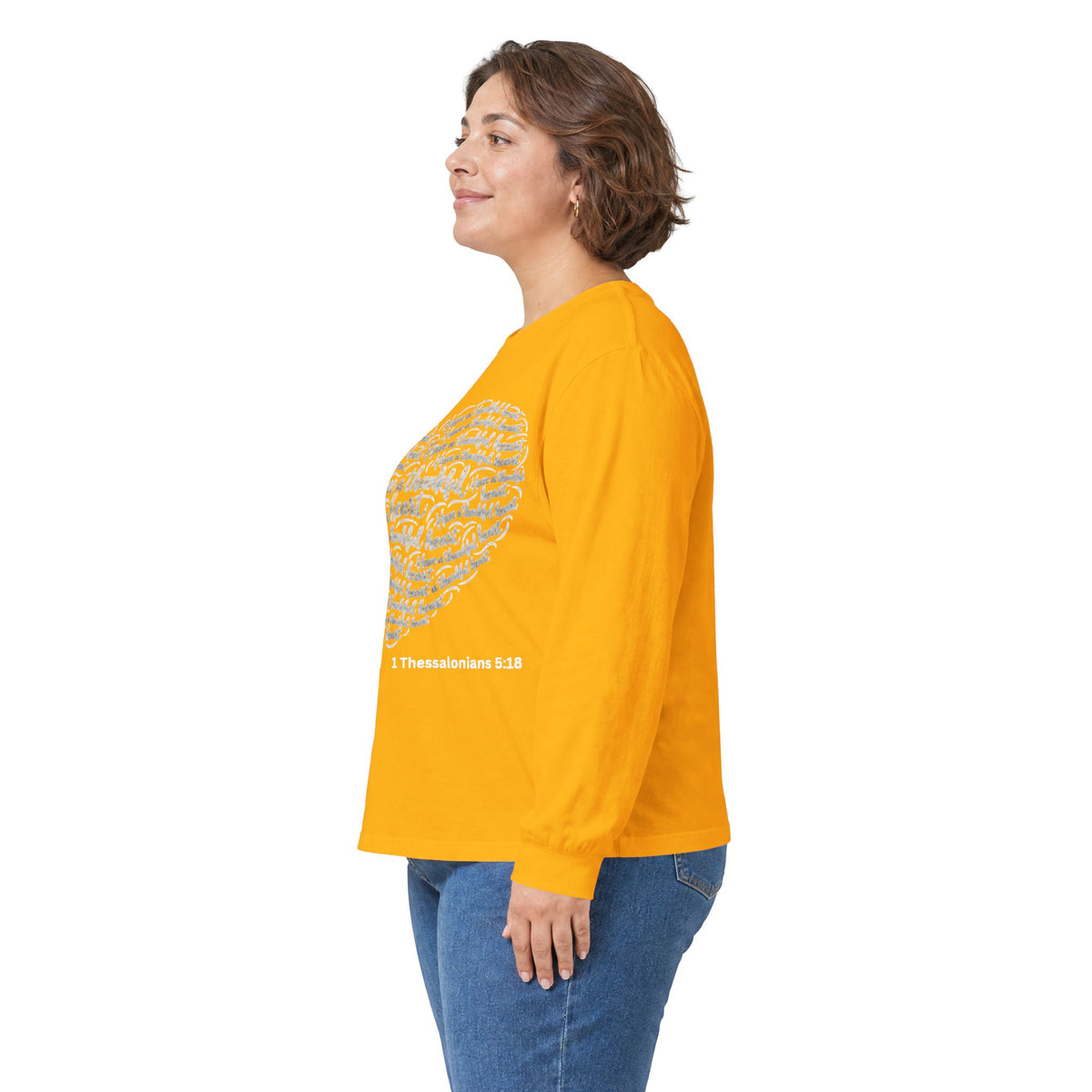 Have a Thankful Heart – Christian Faith-Inspired Long Sleeve T-Shirt-Unisex Ultra Cotton Long Sleeve Tee