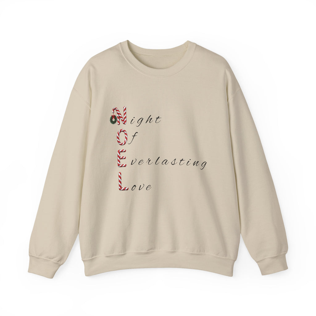Night of Everlasting Love Christmas Sweatshirt Crewneck Sweatshirt
