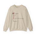 Night of Everlasting Love Christmas Sweatshirt Crewneck Sweatshirt