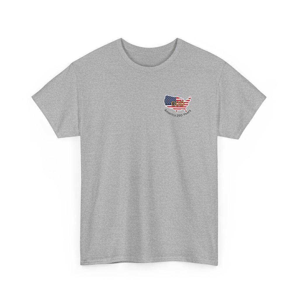 Praying for God’s Protection – Faith-Based American T-Shirt Unisex Heavy Cotton Tee