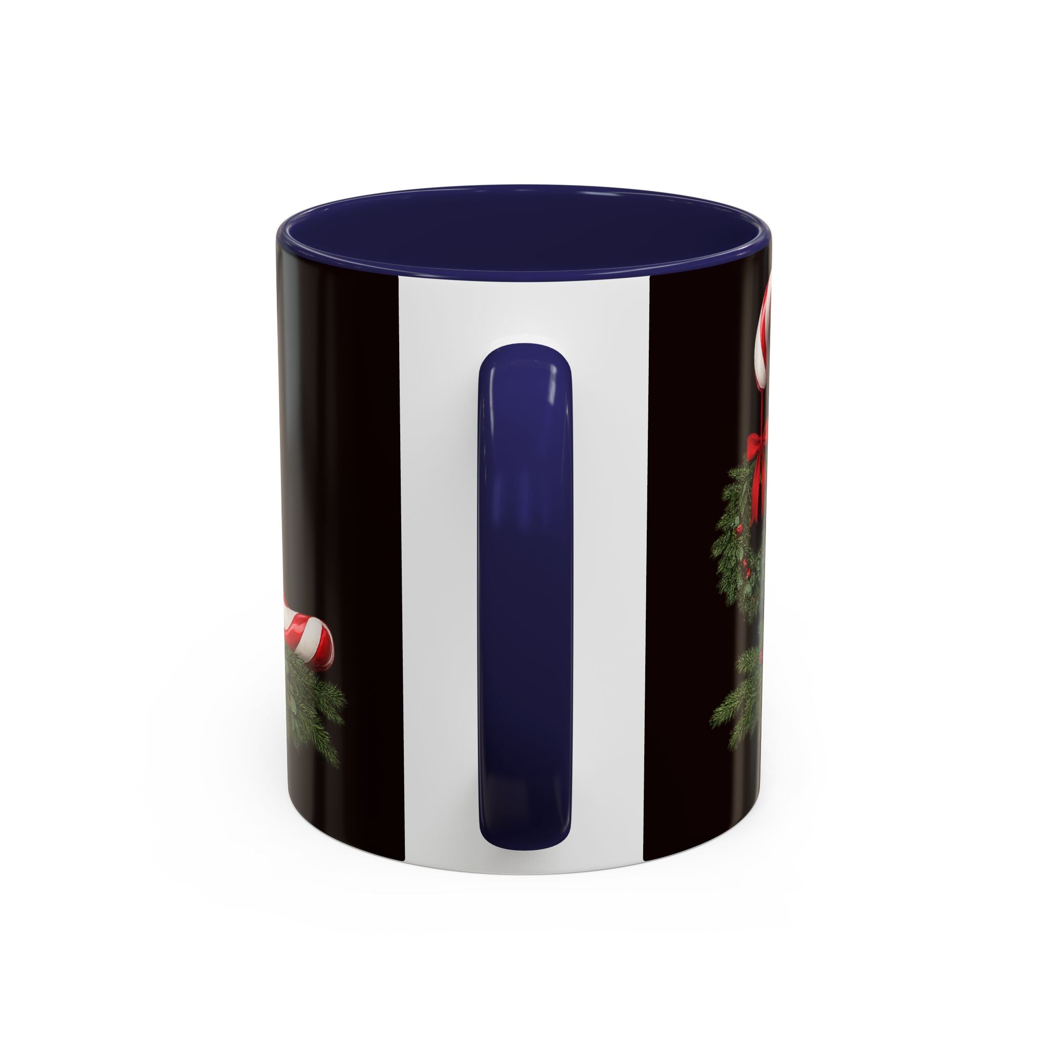 NOEL Candy Cane Christmas Mug – Festive Holiday Coffee Cup  (11, 15oz)