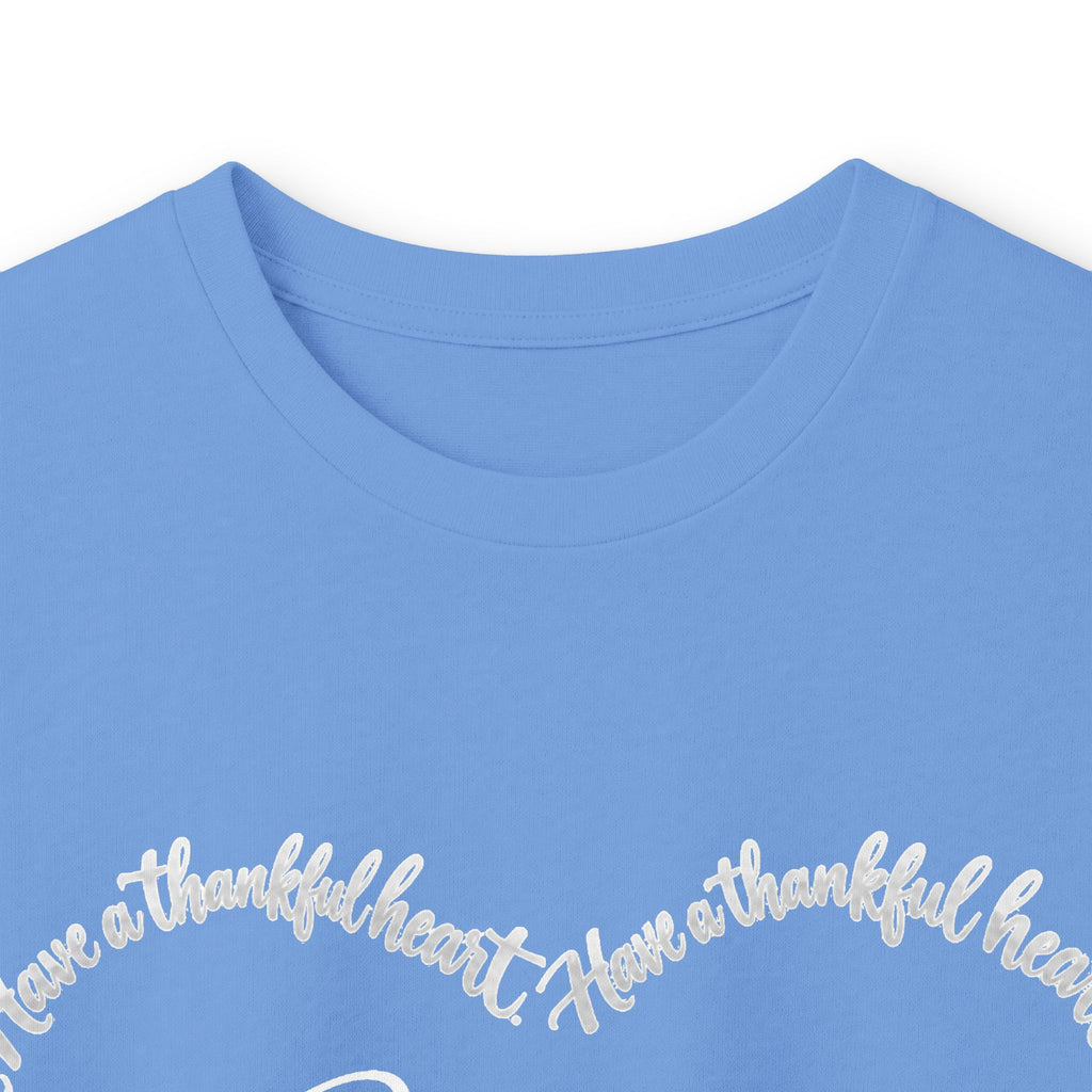 Be Thankful Christian Long Sleeve T-Shirt – Grateful Heart Faith-Inspired Shirt-Unisex Ultra Cotton Long Sleeve Tee